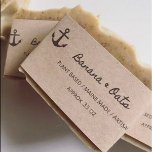 banana and oats soap